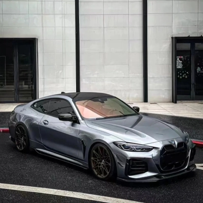 Ravoony Plus PET Gloss BMW Metallic Skyscraper Grey Wrap 02