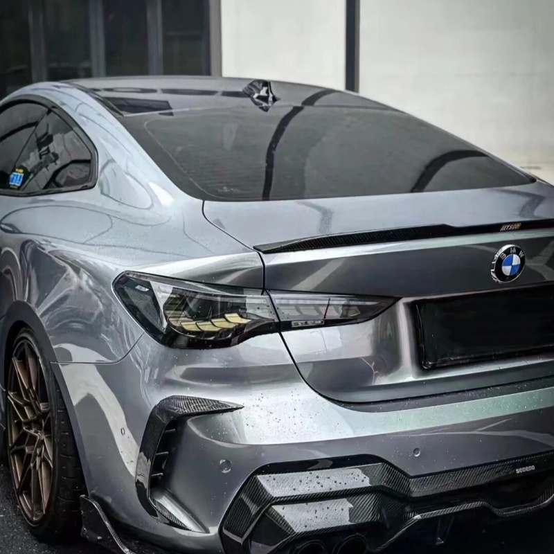 Ravoony Plus PET Gloss BMW Metallic Skyscraper Grey Wrap