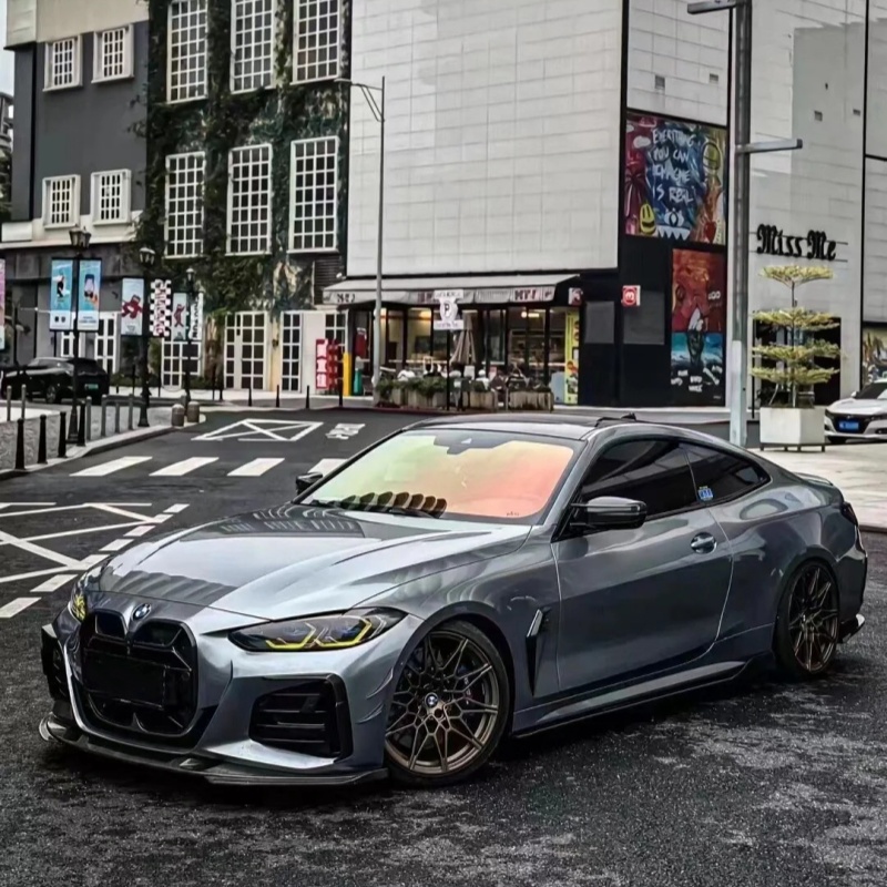 Ravoony Plus PET Gloss BMW Metallic Skyscraper Grey Wrap