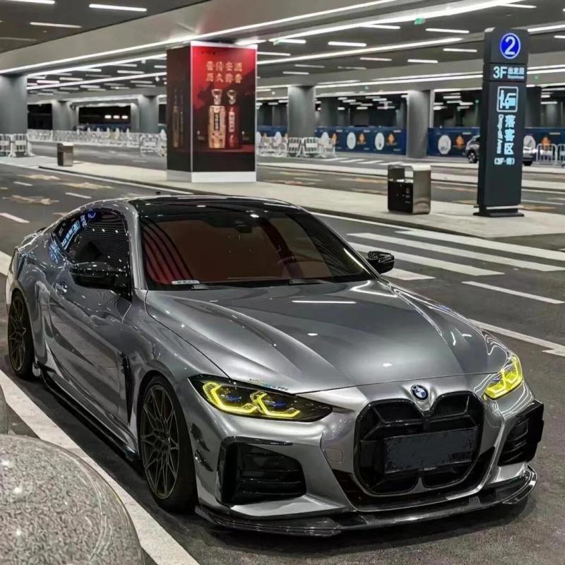 Ravoony Plus PET Gloss BMW Metallic Skyscraper Grey Wrap