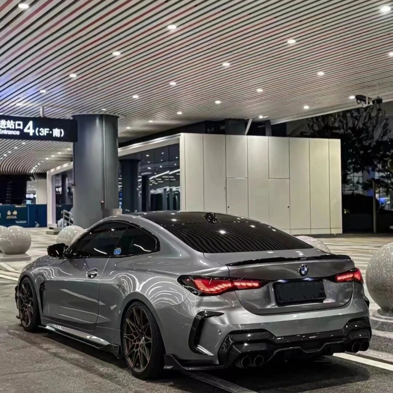 Ravoony Plus PET Gloss BMW Metallic Skyscraper Grey Wrap