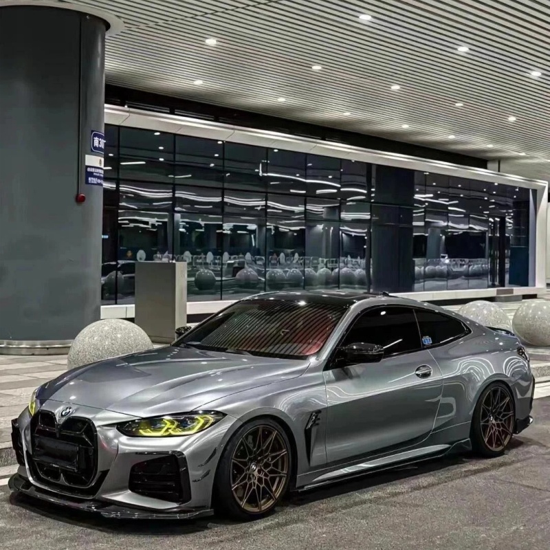 Ravoony Plus PET Gloss BMW Metallic Skyscraper Grey Wrap
