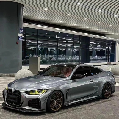 Ravoony Plus PET Gloss BMW Metallic Skyscraper Grey Wrap 02