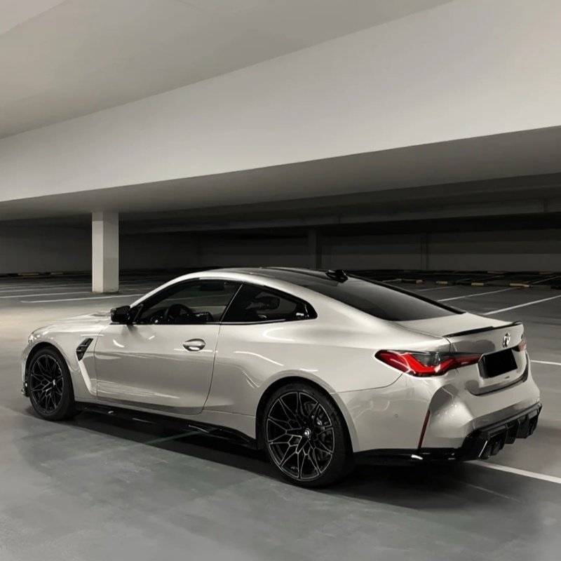 Ravoony Plus PET Gloss Metallic Victor Silver Vinyl Car Wrap