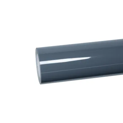 Ravoony Basic PET Glossy Crystal Cement Grey Car Wrap 01