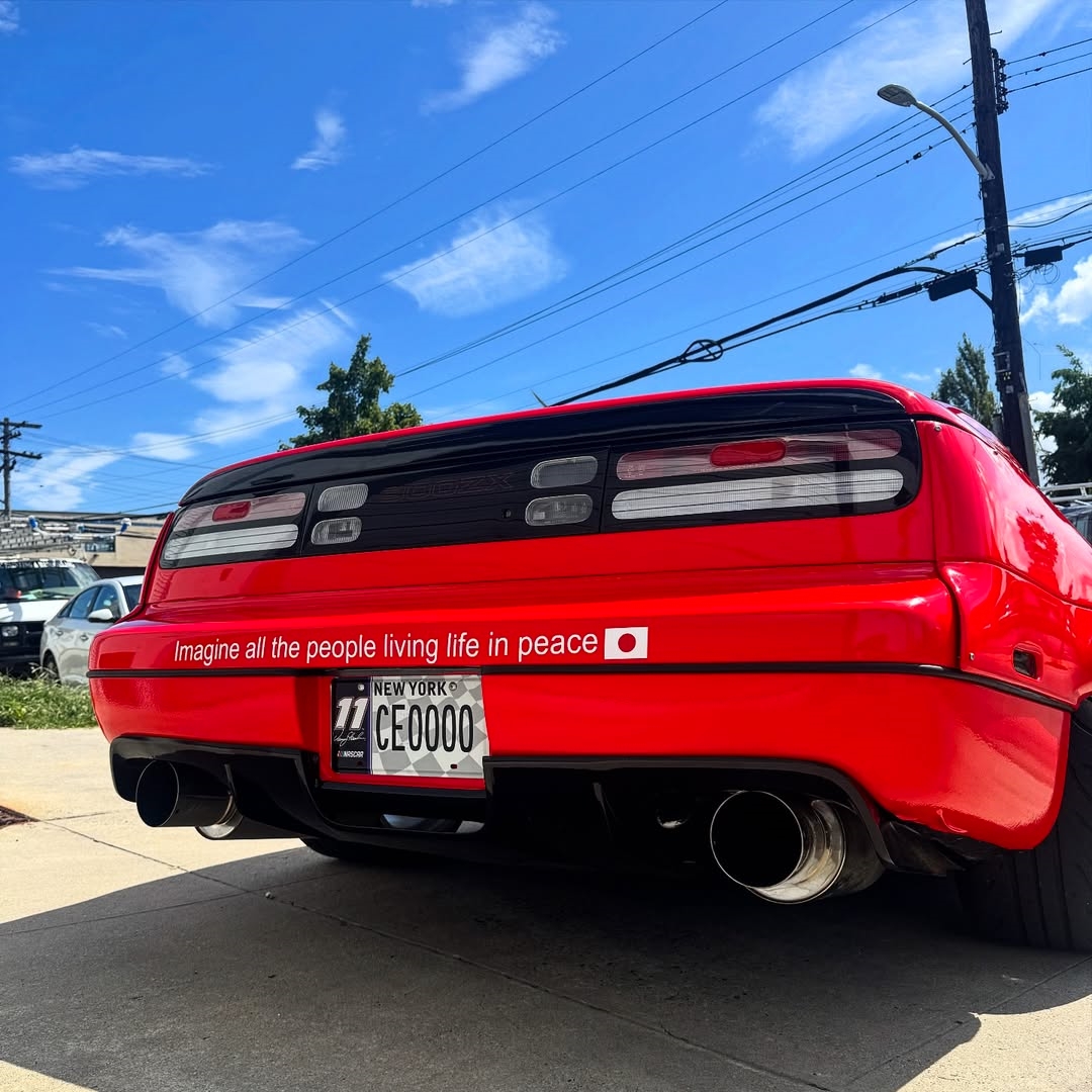 Ravoony Basic PET Glossy Crystal Ferrari Red Vinyl Car Wrap