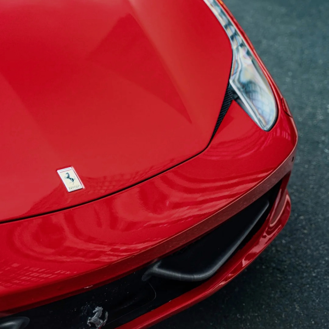 Ravoony Basic PET Porsche Gloss Carmine Red Vinyl Car Wrap