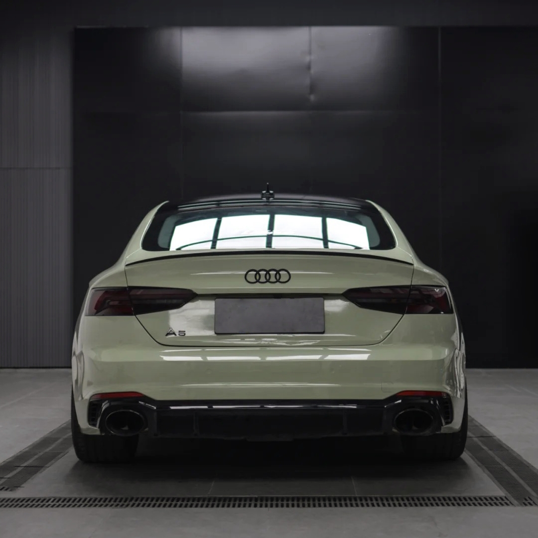 Ravoony Basic PET Gloss Khaki Green Car Vinyl Wrap