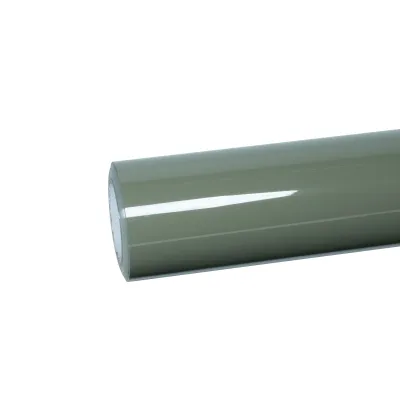 Ravoony Basic PET Gloss Khaki Green Car Vinyl Wrap 01