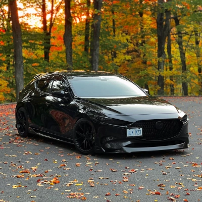 Ravoony Basic PET Glossy Crystal Black Car Vinyl Wrap 02