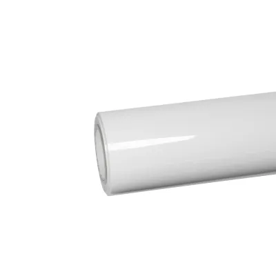 Ravoony Basic PET Glossy Crystal White Car Vinyl Wrap 01