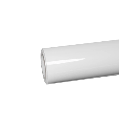 Ravoony Basic PET Glossy Crystal White Car Vinyl Wrap 01