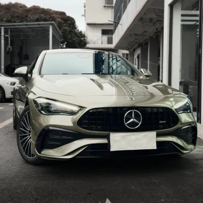 Ravoony Plus PET Glossy Metallic Aventurine Green Car Vinyl Wrap 02