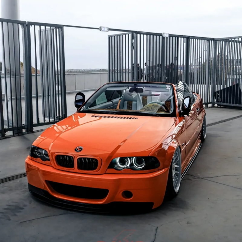 Ravoony Plus PET Gloss Orange Car Wrap