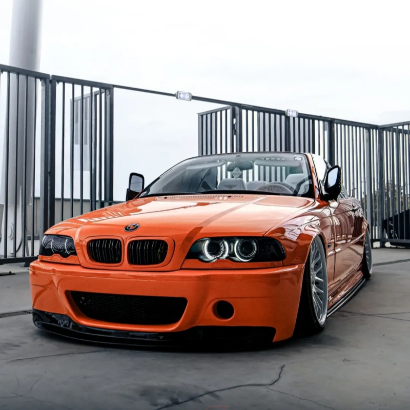 Ravoony Plus PET Gloss Orange Car Wrap