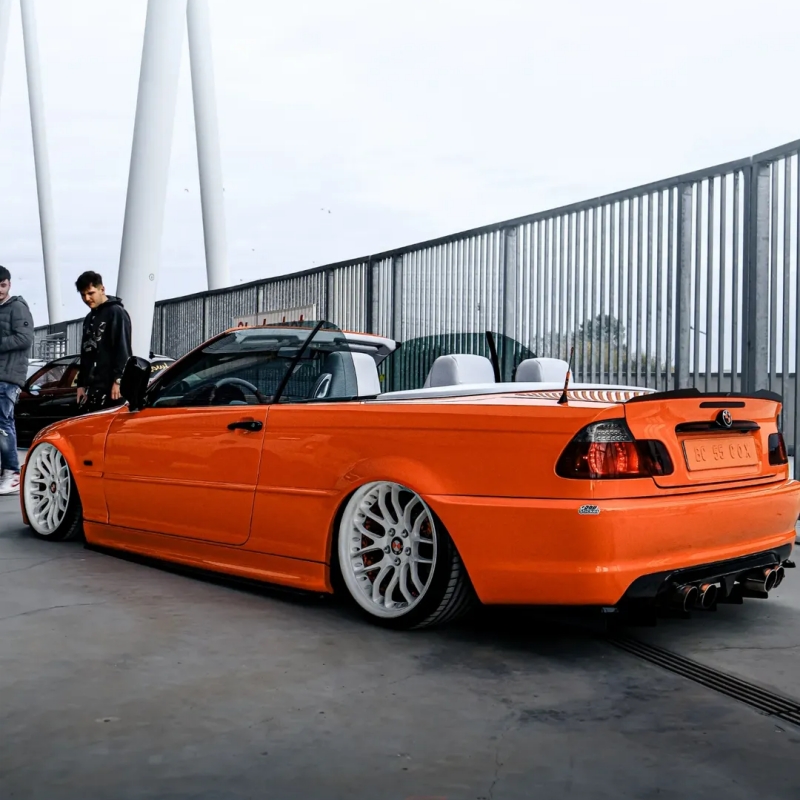 Ravoony Plus PET Gloss Orange Car Wrap