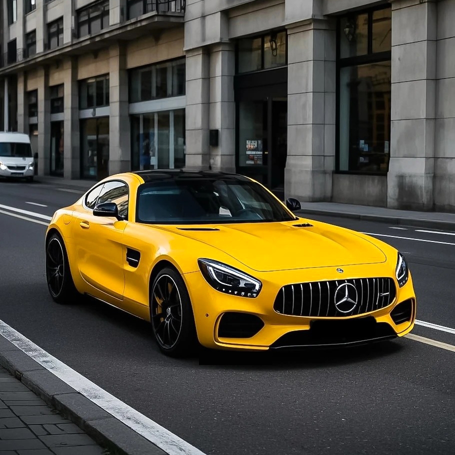 Ravoony Basic PET Gloss Sunflower Yellow Vinyl Wrap