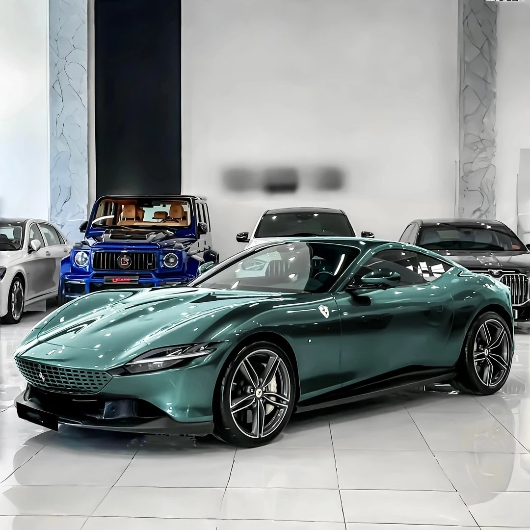 Ravoony Plus PET Gloss Metallic Ryan Green Car Wrap