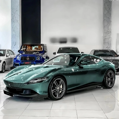 Ravoony Plus PET Gloss Metallic Ryan Green Car Wrap 01