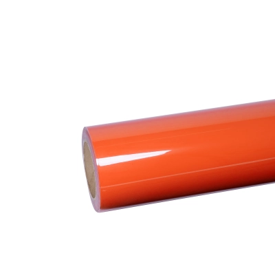 Ravoony Basic PET Gloss Orange Car Wrap 01