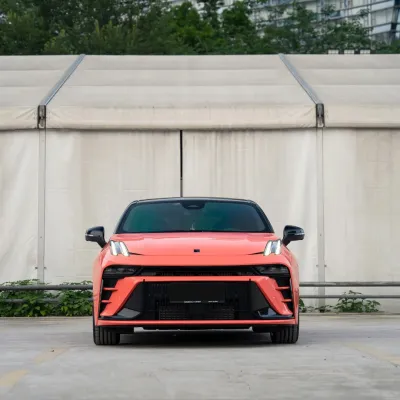 Ravoony Basic PET Glossy Coral Orange Vinyl Wrap 02