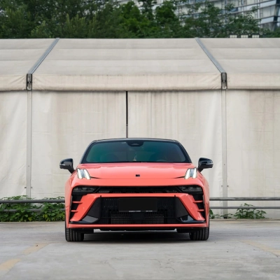 Ravoony Basic PET Glossy Coral Orange Vinyl Wrap 02