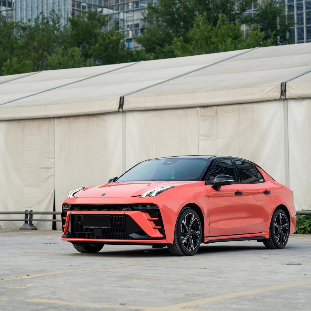 Ravoony Basic PET Glossy Coral Orange Vinyl Wrap