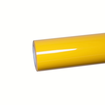 Ravoony Basic PET High Glossy Racing Yellow Vinyl Wrap 01