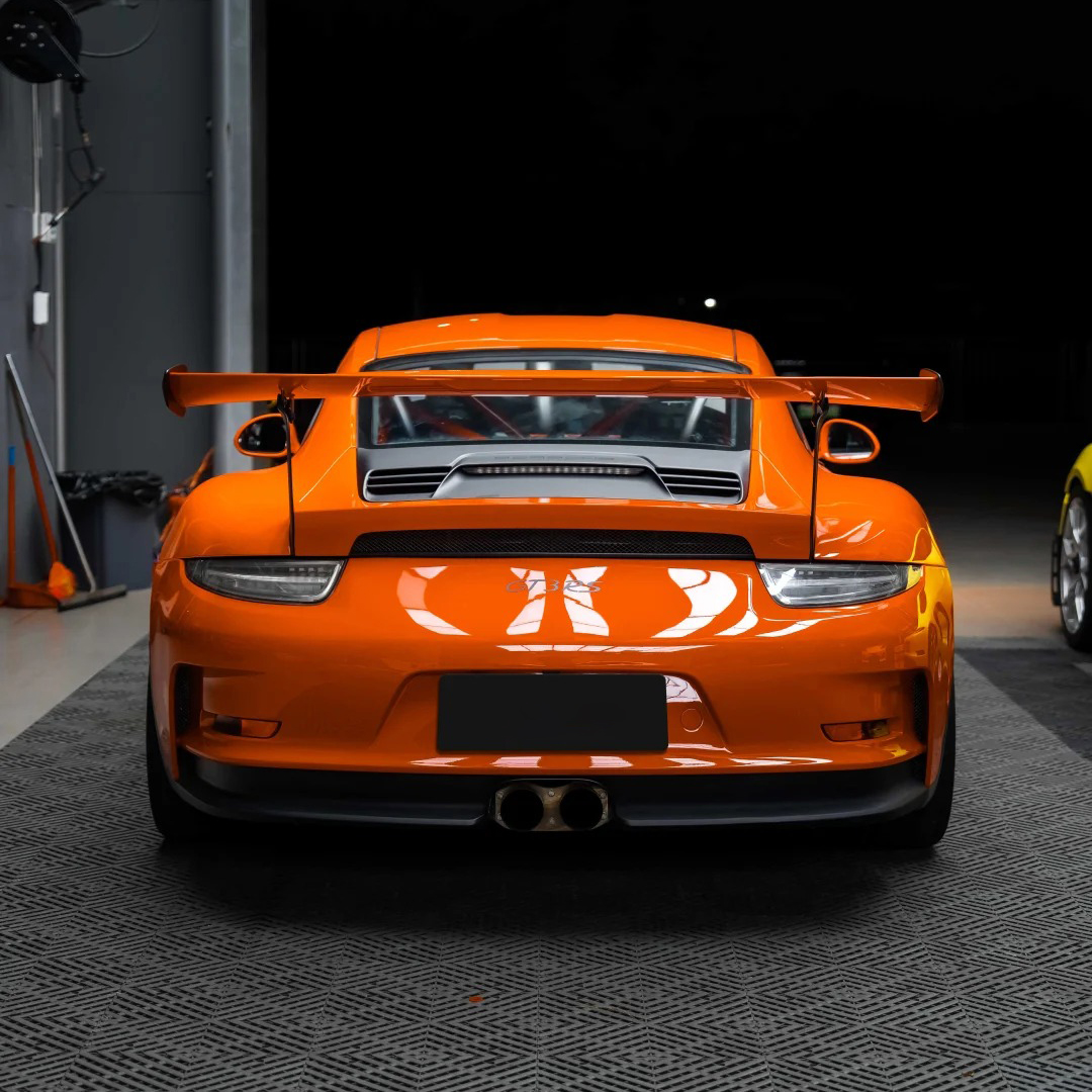 Ravoony Basic PET Gloss Crystal Mclaren Orange Wrap