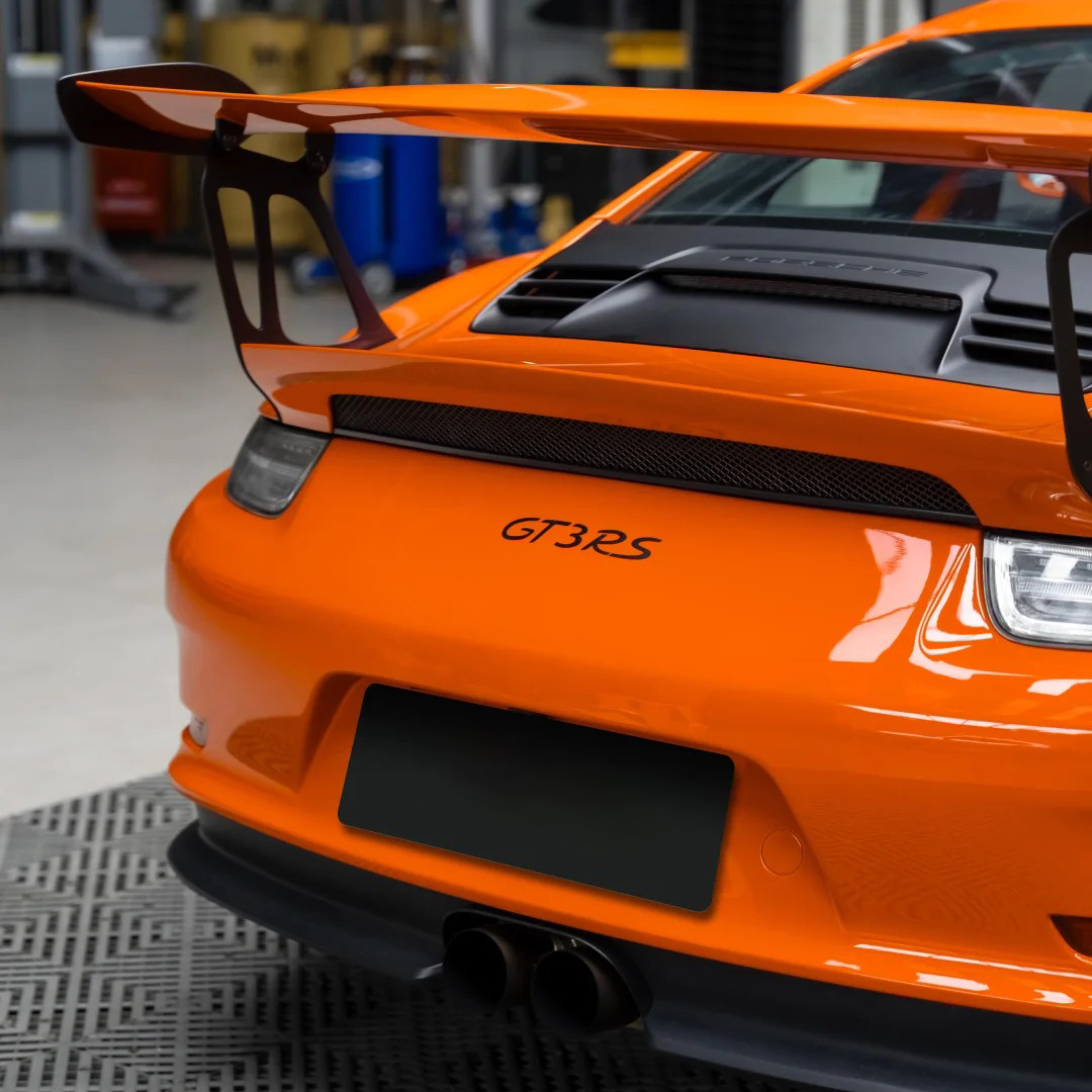 Ravoony Basic PET Gloss Crystal Mclaren Orange Wrap