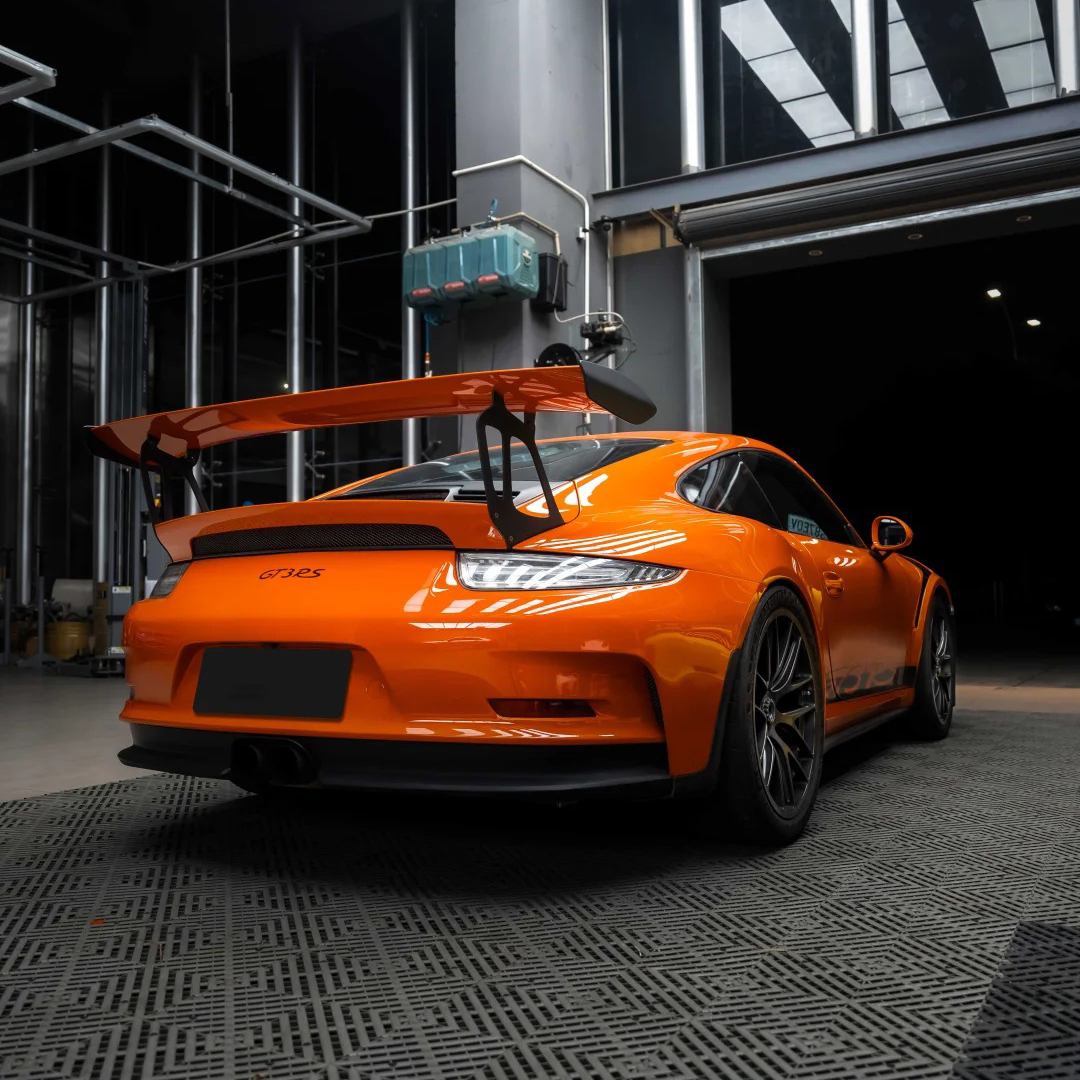 Ravoony Basic PET Gloss Crystal Mclaren Orange Wrap