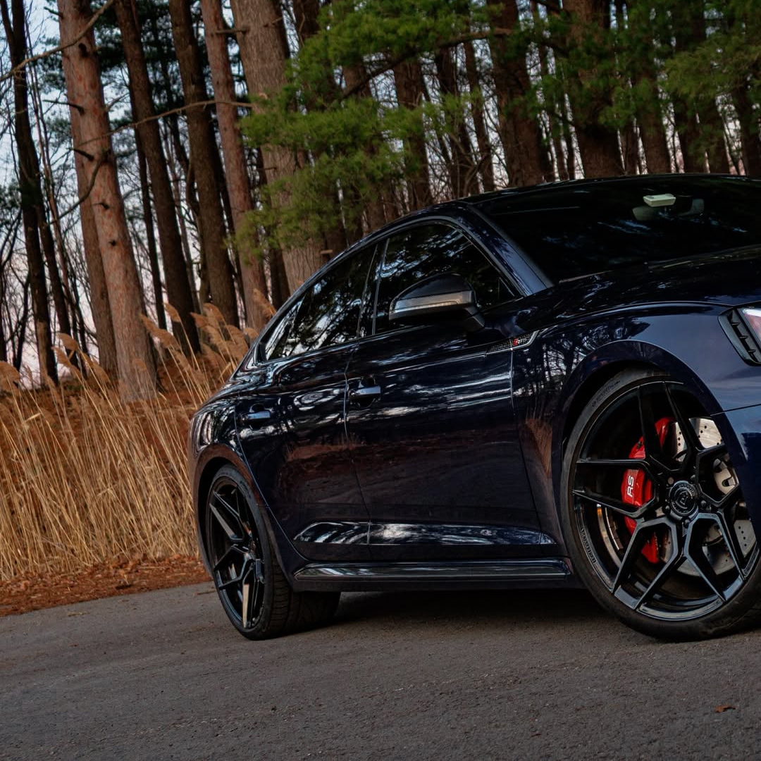 Ravoony Basic PET Glossy Crystal Midnight Blue Car Wrap