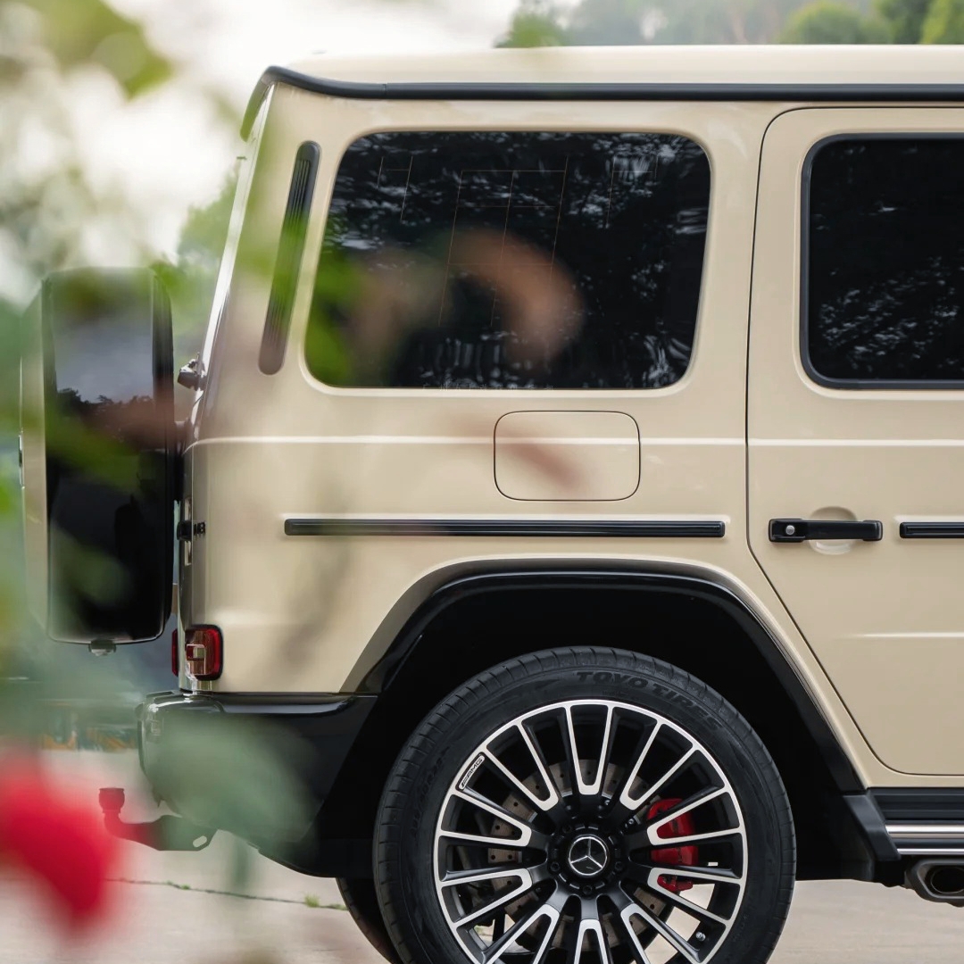 Ravoony Basic PET Glossy Khaki Milan Car Vinyl Wrap