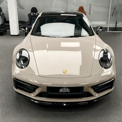 Ravoony Basic PET Glossy Khaki Milan Car Vinyl Wrap 02