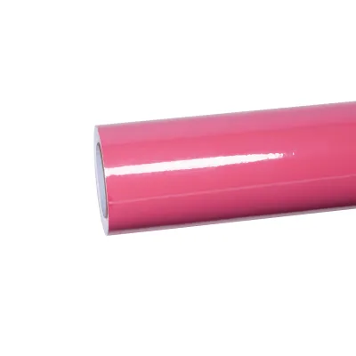 Ravoony Basic PET Glossy Princess Pink Vinyl Car Wrap 01