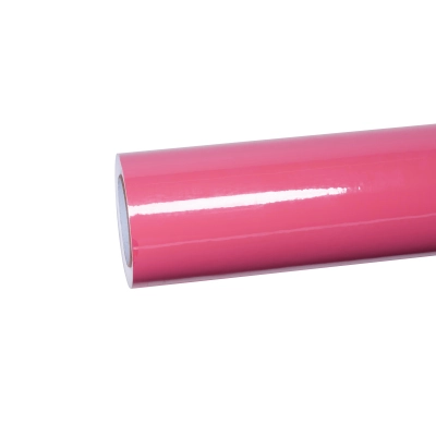 Ravoony Basic PET Glossy Princess Pink Vinyl Car Wrap 01
