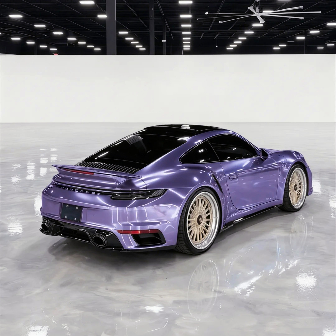 Ravoony Plus Gloss Liquid Metallic Viola Purple Car Wrap