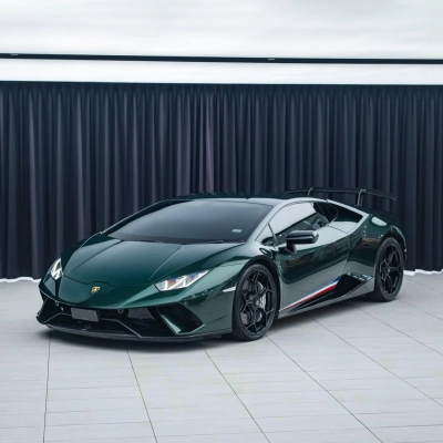 Ravoony Plus Gloss Metallic Midnight Green Car Wrap 02