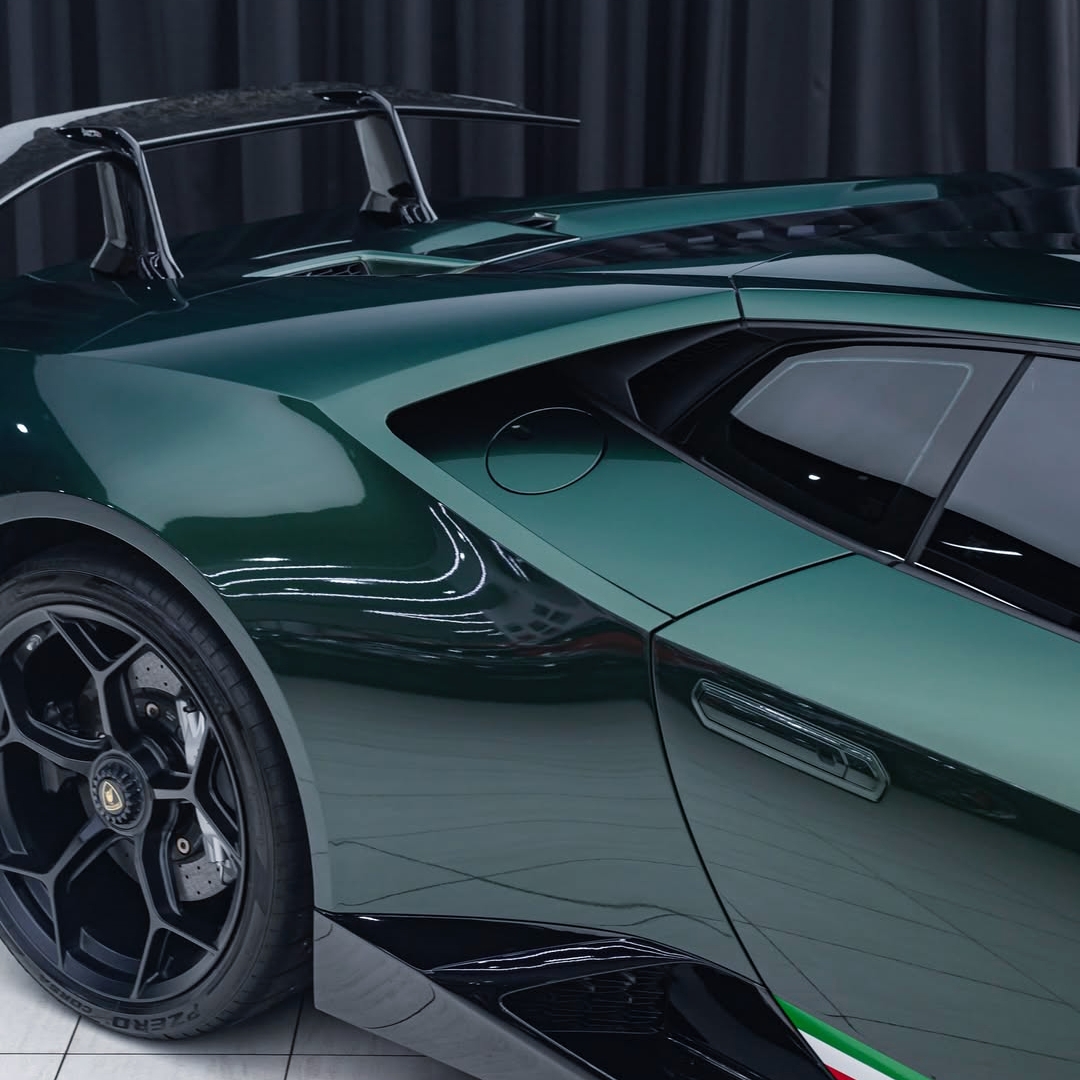 Ravoony Plus Gloss Metallic Midnight Green Car Wrap