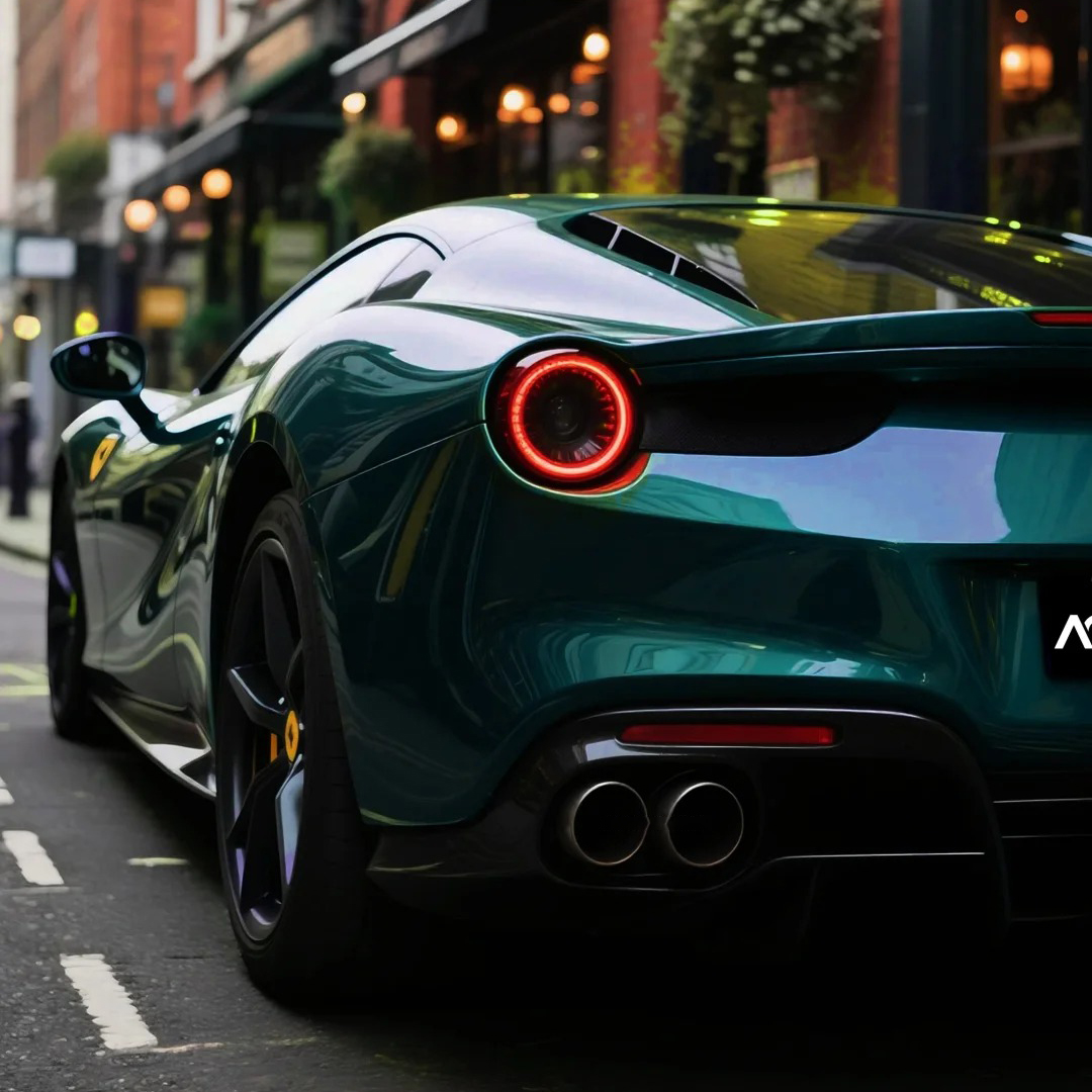 Ravoony Plus Gloss Metallic Midnight Green Car Wrap