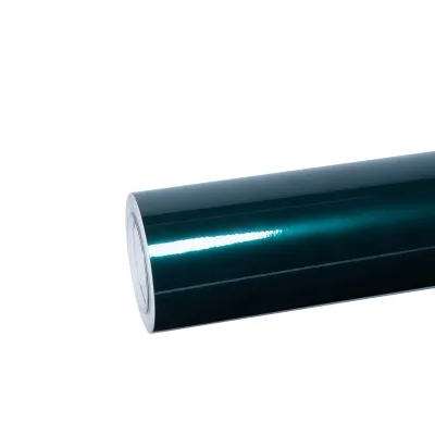 Ravoony Plus Gloss Metallic Midnight Green Car Wrap 01