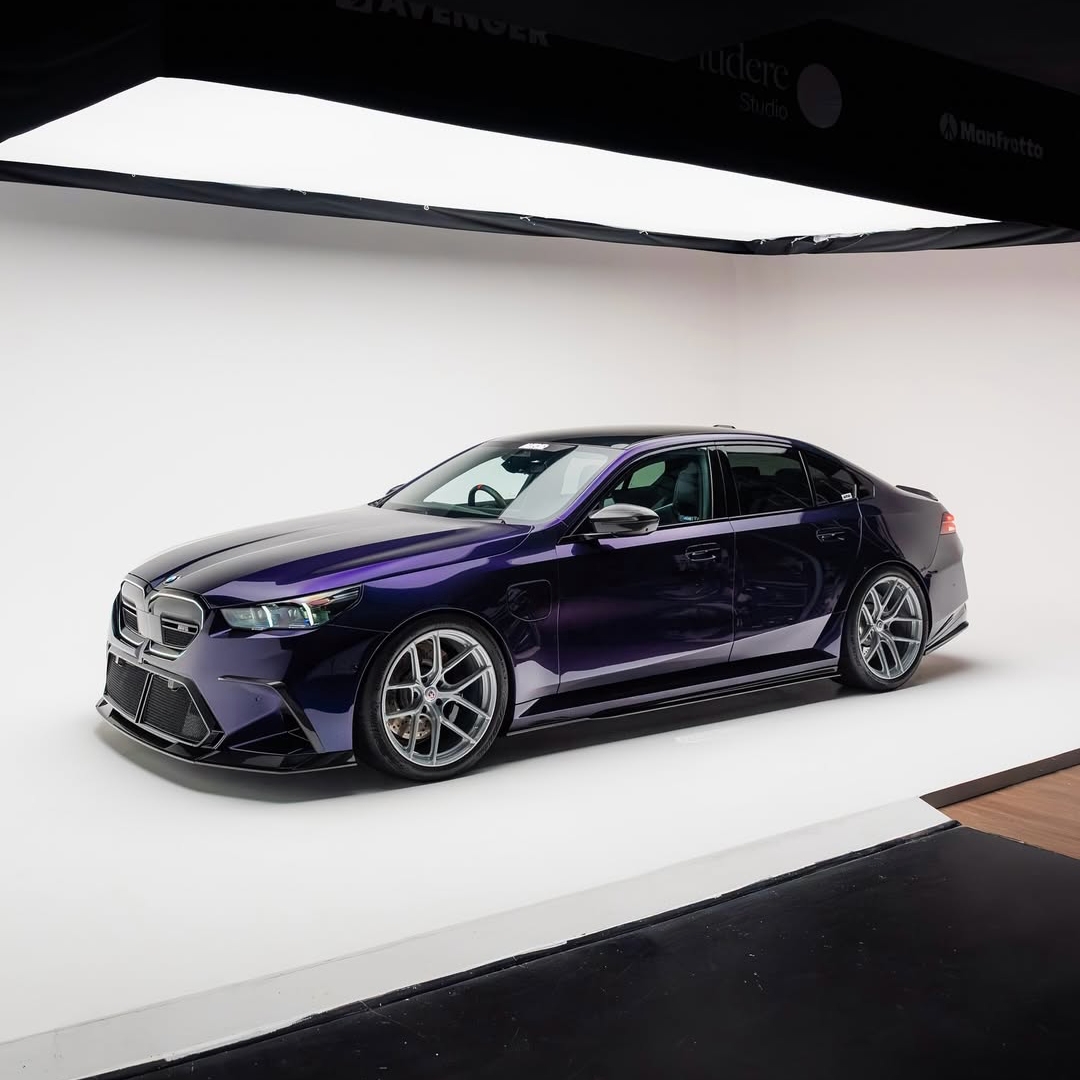 Ravoony Plus Gloss Ghost Midnight Purple Car Vinyl Wrap