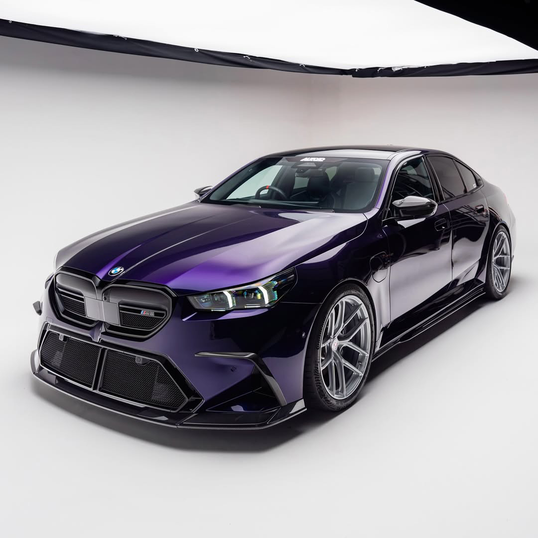 Ravoony Plus Gloss Ghost Midnight Purple Car Vinyl Wrap