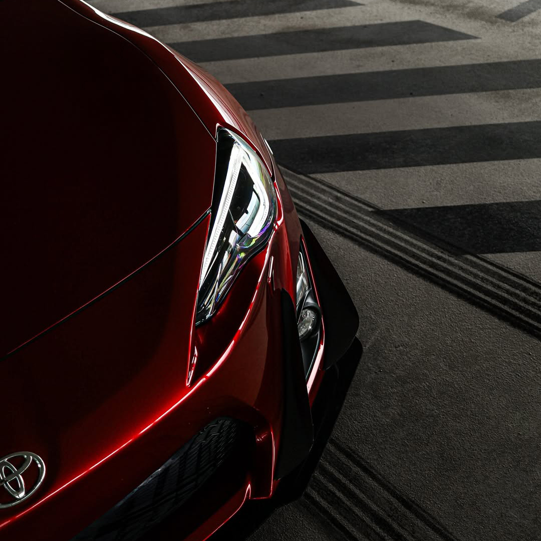 Ravoony Plus PET Tesla Gloss Midnight Cherry Red Vinyl Car Wrap