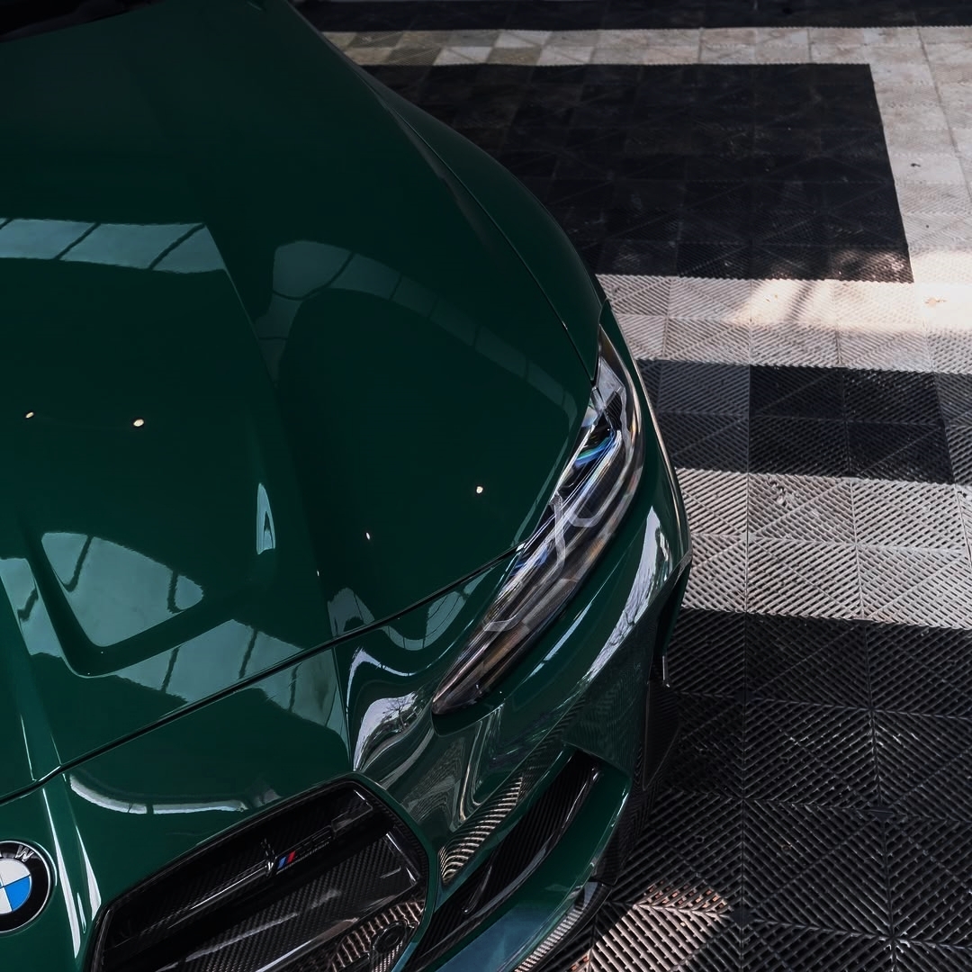Ravoony Plus BMW Gloss British Racing Green Vinyl Car Wrap