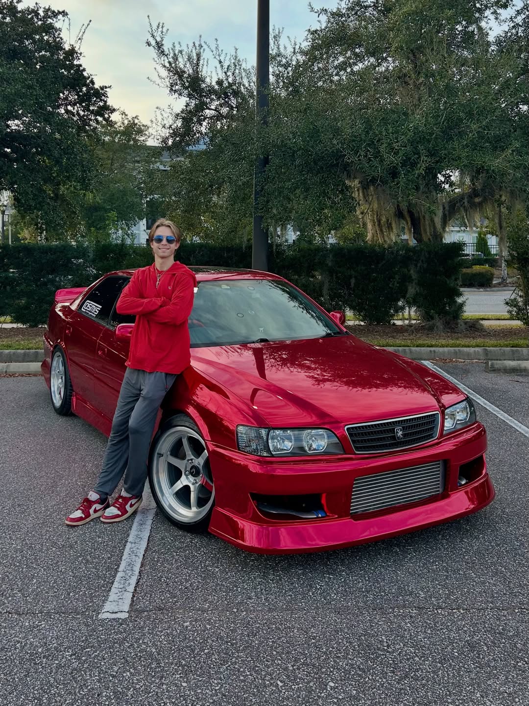 Ravoony Plus Super Gloss Chrome Red Vinyl Car Wrap