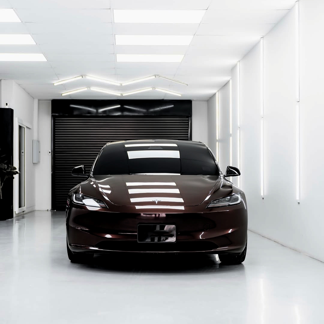 Ravoony Plus Gloss Metallic Mahogany Red Vinyl Wrap