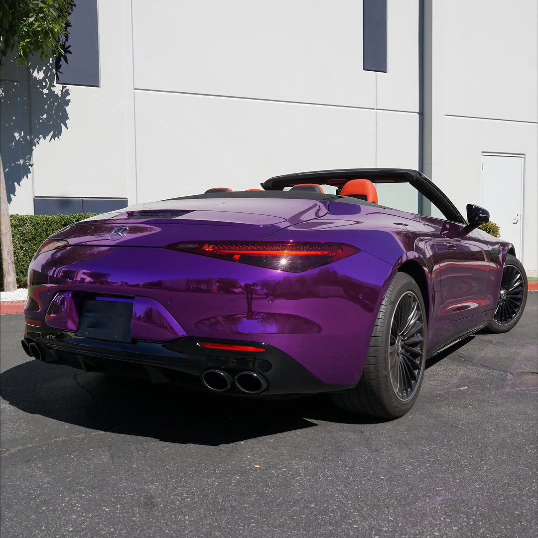 Ravoony Plus Gloss Purple Chrome Wrap