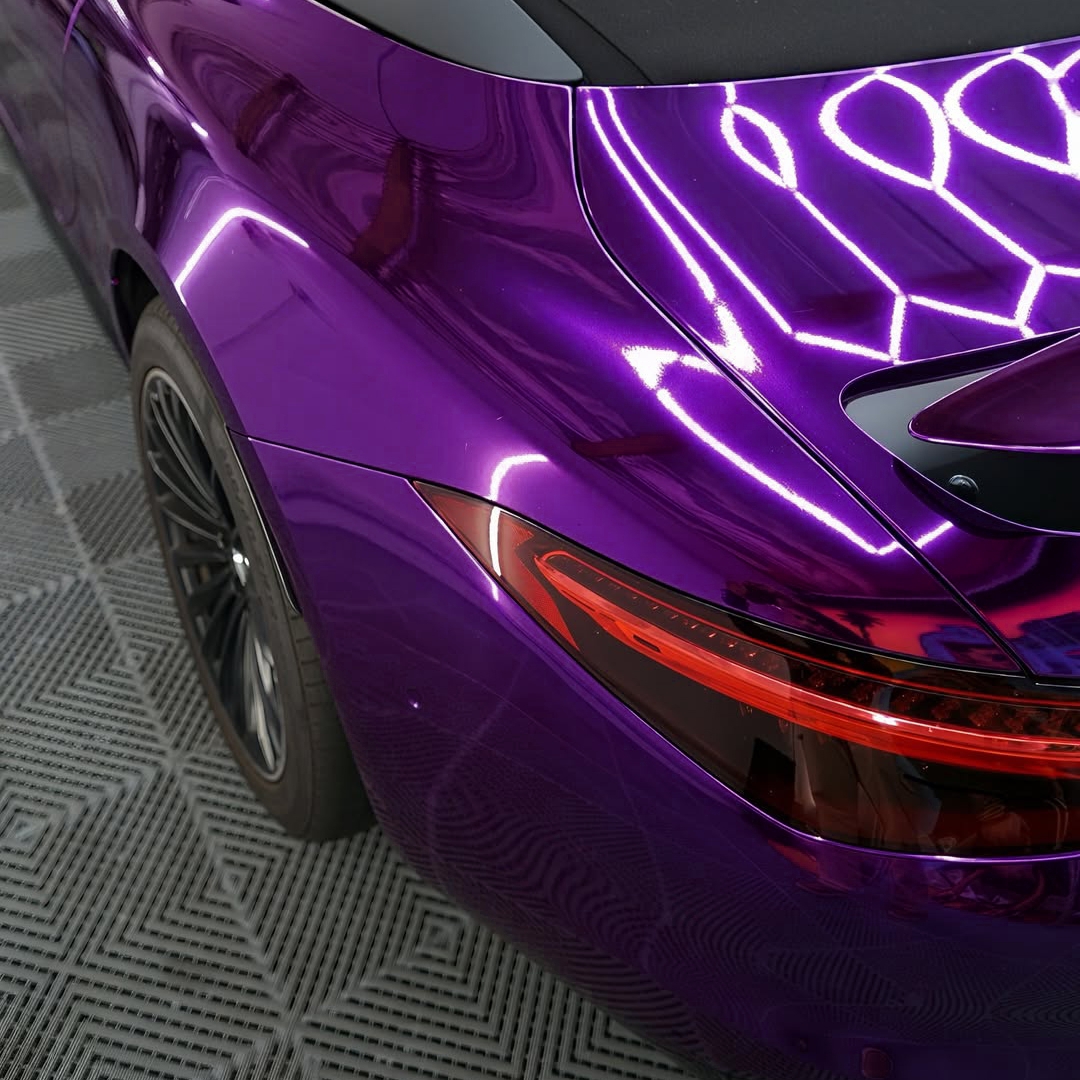 Ravoony Plus Gloss Purple Chrome Wrap