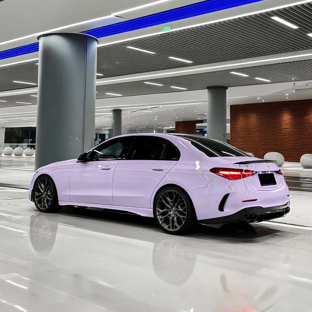 Ravoony Plus Glossy Violet Star Car Wrap